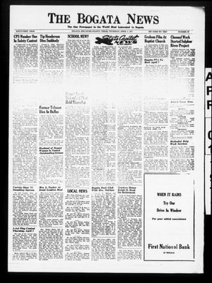 Primary view of object titled 'The Bogata News (Bogata, Tex.), Vol. 61, No. 26, Ed. 1 Thursday, April 1, 1971'.