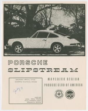 Primary view of object titled 'Porsche Slipstream, Volume 10, Number 7, July 1971'.