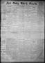 Primary view of Fort Worth Daily Gazette. (Fort Worth, Tex.), Vol. 17, No. 298, Ed. 1, Monday, September 18, 1893