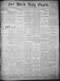 Primary view of Fort Worth Daily Gazette. (Fort Worth, Tex.), Vol. 17, No. 325, Ed. 1, Saturday, October 14, 1893