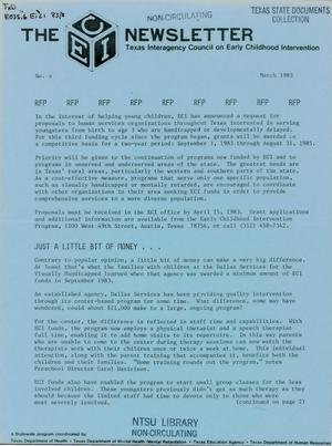 Primary view of object titled 'The ECI Newsletter, Number 4, March 1983'.
