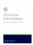 Report: Texas Department of Insurance Annual Financial Report: 2016