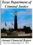 Primary view of Texas Department of Criminal Justice Annual Financial Report: 2016