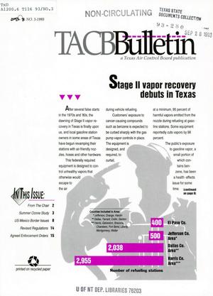 TACB Bulletin, Number 3, 1993