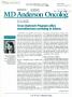 Journal/Magazine/Newsletter: MD Anderson OncoLog, Volume 38, Number 1, January-March 1993
