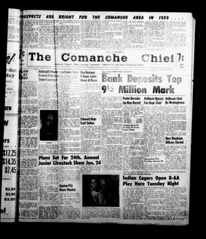 Primary view of object titled 'The Comanche Chief (Comanche, Tex.), Vol. 86, No. 28, Ed. 1 Friday, January 9, 1959'.