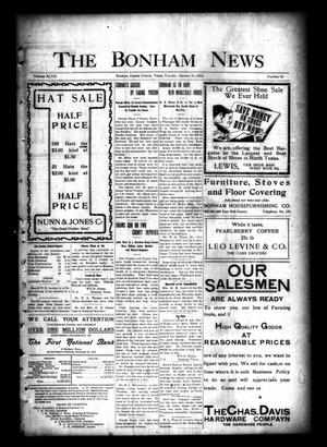 Primary view of object titled 'The Bonham News (Bonham, Tex.), Vol. 47, No. 78, Ed. 1 Tuesday, January 21, 1913'.