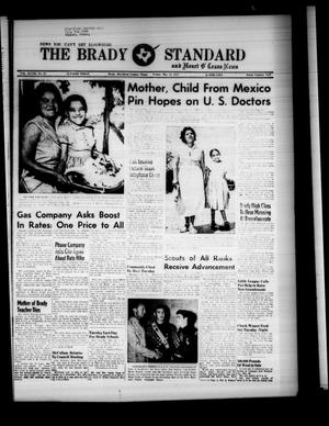 Primary view of object titled 'The Brady Standard and Heart O' Texas News (Brady, Tex.), Vol. 48, No. 35, Ed. 1 Friday, May 24, 1957'.