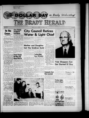 Primary view of object titled 'The Brady Herald (Brady, Tex.), Vol. 15, No. 6, Ed. 1 Tuesday, November 5, 1957'.