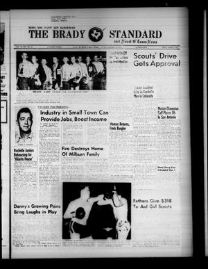 Primary view of object titled 'The Brady Standard and Heart O' Texas News (Brady, Tex.), Vol. 48, No. 21, Ed. 1 Friday, February 15, 1957'.