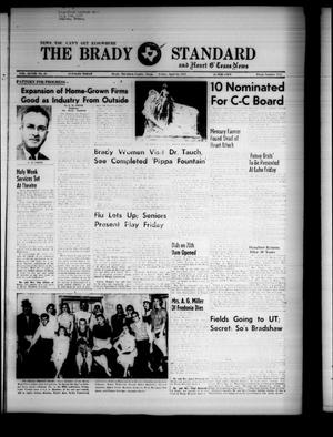 Primary view of object titled 'The Brady Standard and Heart O' Texas News (Brady, Tex.), Vol. 48, No. 29, Ed. 1 Friday, April 12, 1957'.