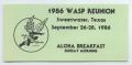 Text: [Ticket to Aloha Breakfast]