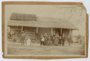 Primary view of object titled '[Photograph of a Group of Relatives]'.