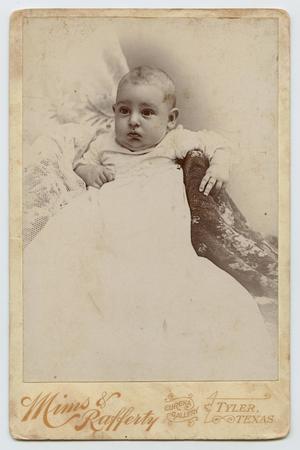 Primary view of object titled '[Portrait of a Baby in a Gown]'.