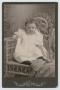 Photograph: [Portrait of a Seated Young Girl]