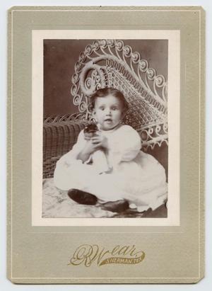 Primary view of object titled '[Portrait of a Young Girl With a Doll]'.