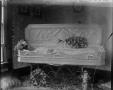 Thumbnail image of item number 1 in: '[Photograph of a Deceased Woman in a Coffin]'.