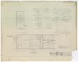 Technical Drawing: Junior High School Additions Abilene, Texas: Roof Framing Plan of Sou…