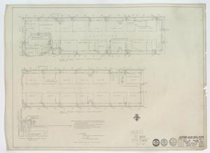 Primary view of object titled 'High School Building Abilene, Texas: First Floor Heating Plan Wing 'A' & 'C''.