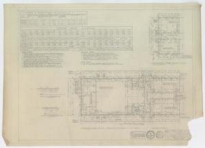 Primary view of object titled 'Junior High School Additions Abilene, Texas: Foundation Plan'.