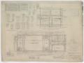 Primary view of Junior High School Additions Abilene, Texas: Floor Plan of East & West Wings