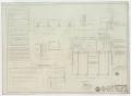 Technical Drawing: High School Cafeteria Abilene, Texas: Miscellaneous Sections