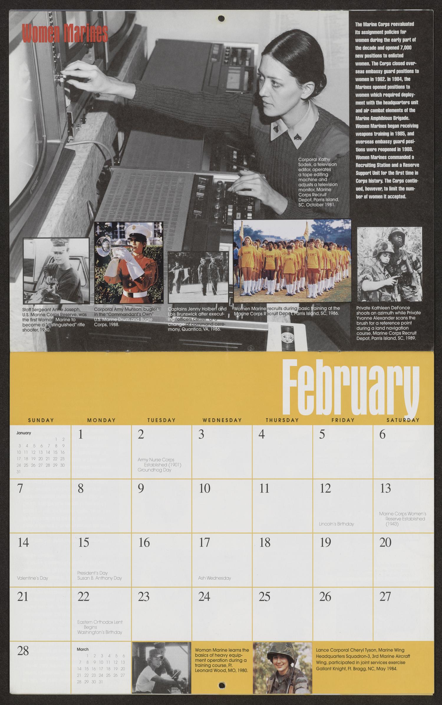 [The Women's Memorial1999 Special Edition Calendar]
                                                
                                                    [Sequence #]: 4 of 17
                                                