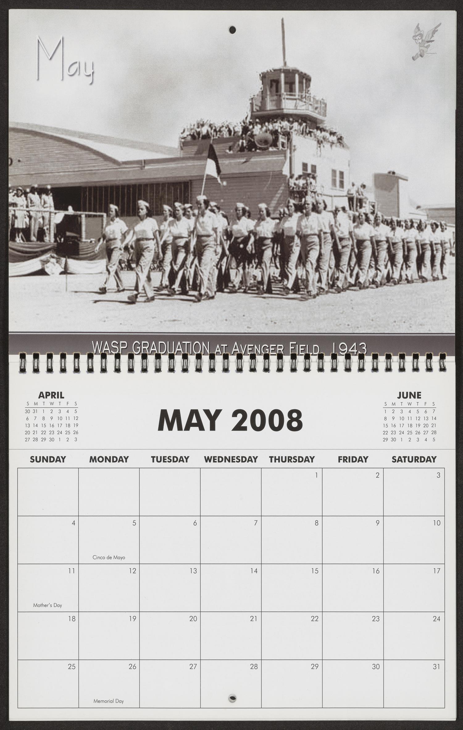 [Calendar: WASP WWII - 2008]
                                                
                                                    [Sequence #]: 6 of 15
                                                