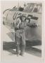 Photograph: [Eleanor Brown with Plane]