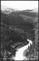 Primary view of [Postcard image of a "Glimpse Of Mt. Evans At. 14,260 Ft. From Chicago Creek Road"]