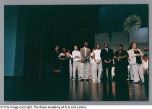 Primary view of object titled '[Christmas/Kwanzaa Concert Photograph UNTA_AR0797-136-08-17]'.