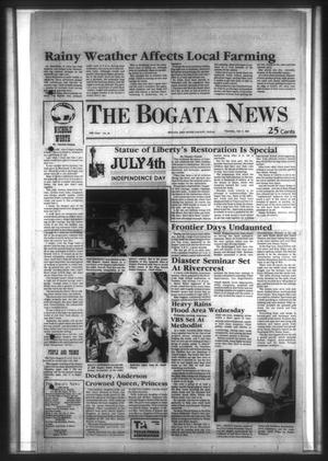 Primary view of object titled 'The Bogata News (Bogata, Tex.), Vol. 75, No. 39, Ed. 1 Thursday, July 3, 1986'.