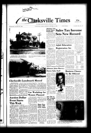 Primary view of object titled 'The Clarksville Times (Clarksville, Tex.), Vol. 104, No. 41, Ed. 1 Monday, October 11, 1976'.