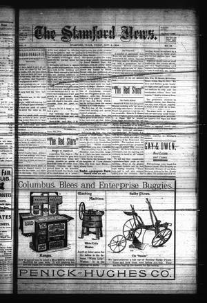 Primary view of object titled 'The Stamford News. (Stamford, Tex.), Vol. 5, No. 28, Ed. 1 Friday, September 9, 1904'.