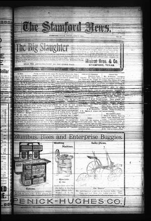 Primary view of object titled 'The Stamford News. (Stamford, Tex.), Vol. 5, No. 36, Ed. 1 Friday, November 4, 1904'.