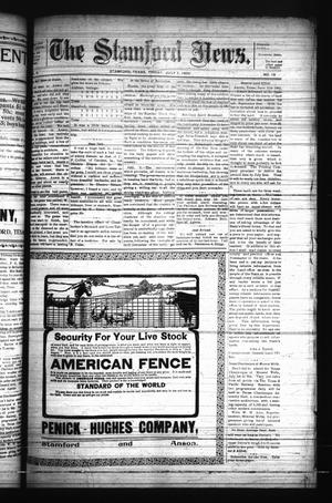 Primary view of object titled 'The Stamford News. (Stamford, Tex.), Vol. 6, No. 19, Ed. 1 Friday, July 7, 1905'.