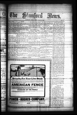 Primary view of object titled 'The Stamford News. (Stamford, Tex.), Vol. 6, No. 22, Ed. 1 Friday, July 28, 1905'.