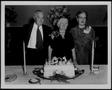 Photograph: [Babe Leake, Neely Jones Leake and his wife May, at Babe's 90th birth…