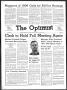 Newspaper: The Optimist (Abilene, Tex.), Vol. 30, No. 7, Ed. 1, Friday, October …