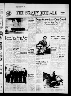 Primary view of The Brady Herald (Brady, Tex.), Vol. 21, No. 2, Ed. 1 Tuesday, November 19, 1963