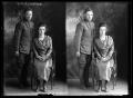 Photograph: [Portraits of Soldier and Woman]