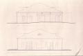 Photograph: [Real County Courthouse Addition, (west and east elevation drawings)]