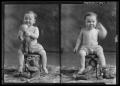 Primary view of [Two Portraits of Baby with Toys]