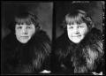 Photograph: [Portraits of Girl in Fur Coat]