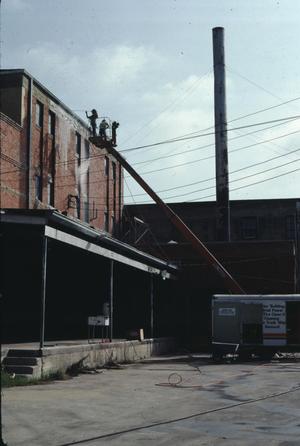 Primary view of object titled '[Dr Pepper Building, (Exterior)]'.