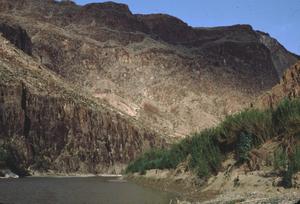 Primary view of [Colorado Canyon, (mouth of Colorado Canyon)]