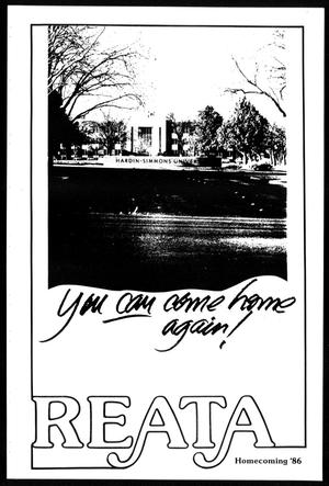 Primary view of object titled 'Reata (Abilene, Tex.), Homecoming 1986'.