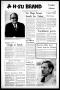 Newspaper: H-SU Brand (Abilene, Tex.), Vol. 62, No. 24, Ed. 1, Tuesday, January …