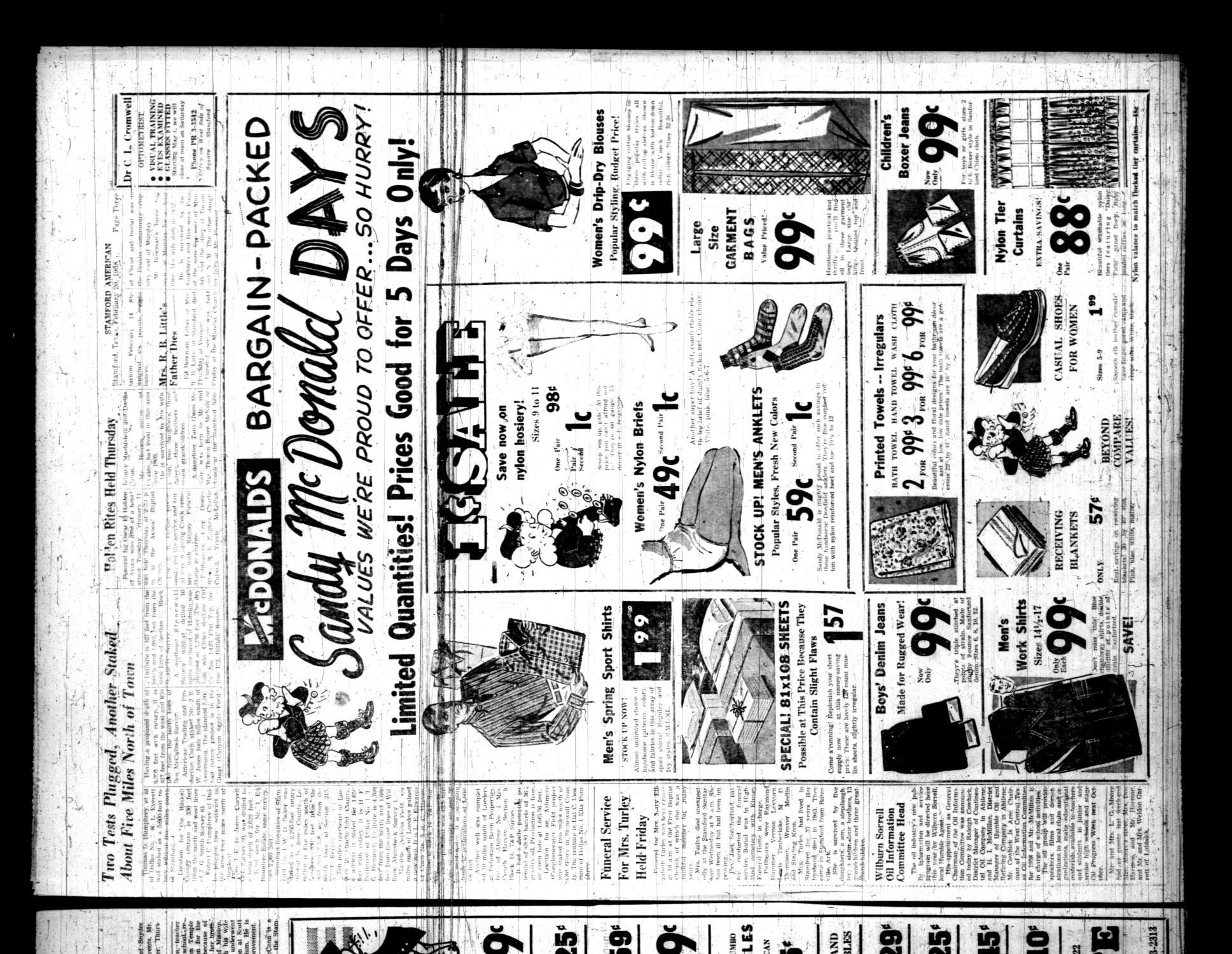 Stamford American and The Stamford Leader (Stamford, Tex.), Vol. 34, No. 51, Ed. 1 Thursday, February 20, 1958
                                                
                                                    [Sequence #]: 3 of 14
                                                