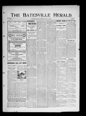 Primary view of object titled 'The Batesville Herald. (Batesville, Tex.), Vol. 6, No. 48, Ed. 1 Thursday, December 6, 1906'.